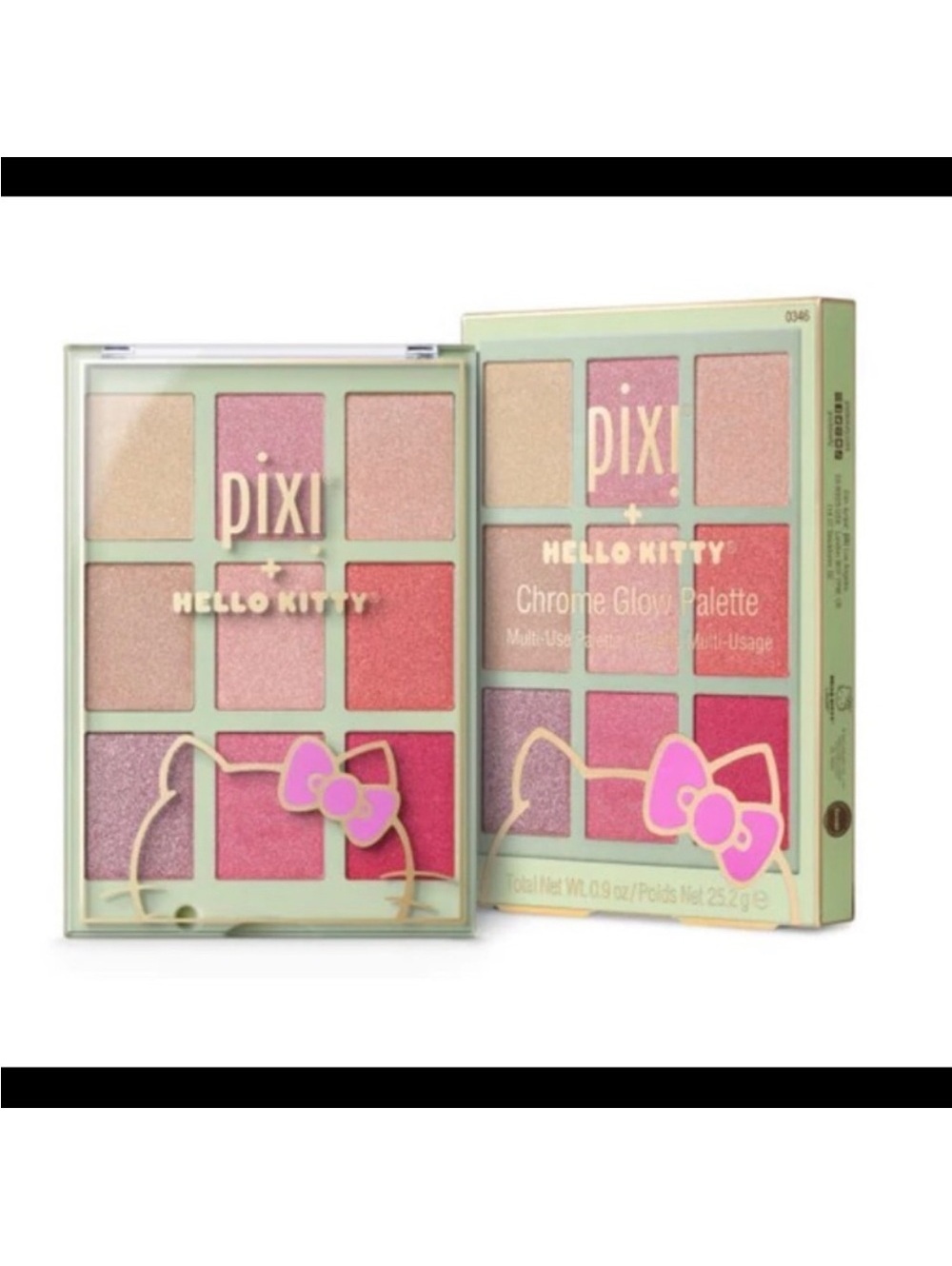 Pixi + Hello Kitty Chrome Glow Palette NEW